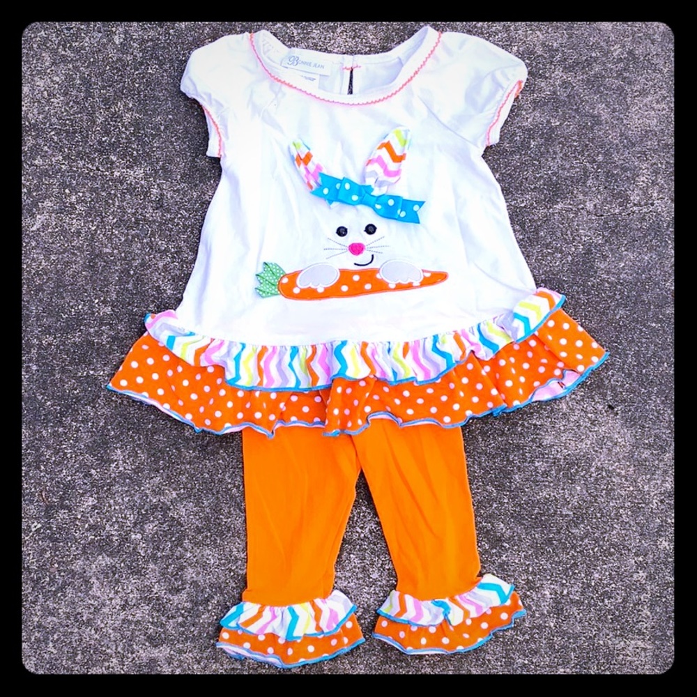 Bonnie Jean Size 2T Easter Outfit
